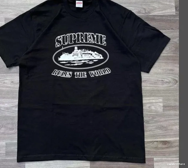 TEE Island THE RULE XL WORLD L CORTEIZ Printed TEE Short Sleeve M Black S Devil's FW23 0719